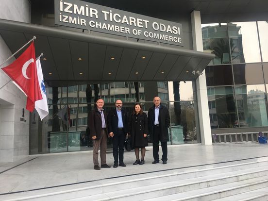 İzmir Ticaret Odası Başkanı Sayın Ekrem Demirtaş Ziyaretimiz