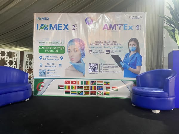 İZSATU  MTEX ( Cezayir Medikal Turizm)Fuarında