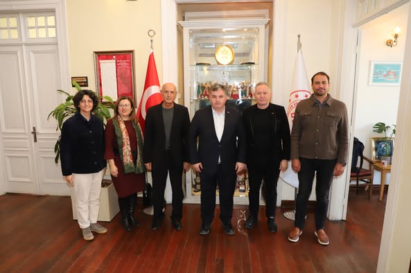 İZSATU  Yönetim Kurulu İzmir İl Kültür Turizm Müdürünü Ziyaret Etti